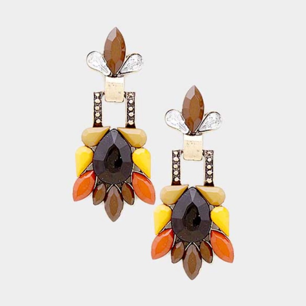Autumn Colors Drop Earrings
